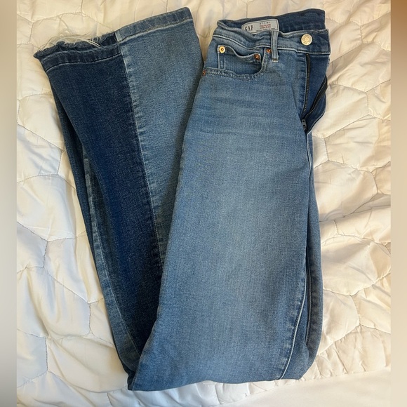 Light Blue Flare Jeans - Picture 3 of 3